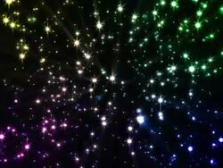 Rainbow Glitter Background Loop Stock Footage