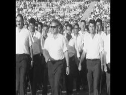 SYND 9 8 67 LARGE PARADE OF RESERVISTS TAKES PLACE IN JERUSALEM News Clip