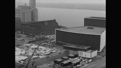 WS HA PAN Henry and Edsel Ford Auditorium / Detroit, Michigan, United States Stock Footage