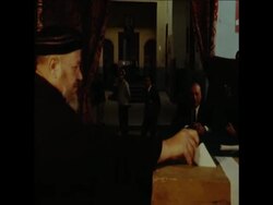 SYND 30 10 71  VOTING FOR NEW COPTIC POPE News Clip