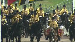 Trooping the Colour ceremony for the Queen's official birthday News Clip
