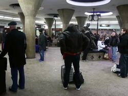 Winter Snow Storm Hammers Northeastern US Stock Footage