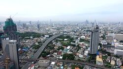 4k Time lapse of bangkok city in Thailand Stock Footage