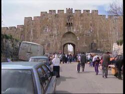 ISRAEL: THIRD DAY OF RAMADAN: ISRAELI AND PALESTINIANS CLASH News Clip