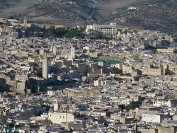 WS View of buildings in city / Casablanca, Centro, Morocco Stock Footage