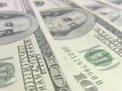 Lots of cash money. American dollars. US Paper Currency. Stock Footage