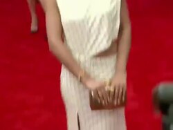 Rita Ora at "PUNK: Chaos To Couture" Costume Institute Gala Stock Footage