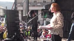 CLEAN : Thousands march against Irish water charges News Clip