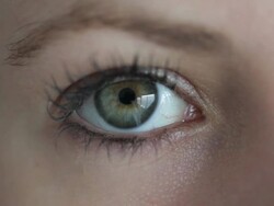 Close up of female eyes Stock Footage