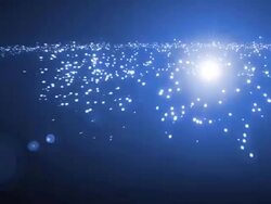 Bang 01 Shockwave Blue Stock Footage