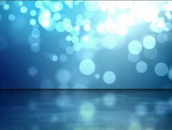 Reflective Floor Background Loop - Blue Glow (Full HD) Stock Footage