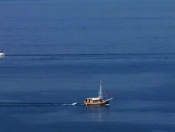 HD: Two ships Stock Footage