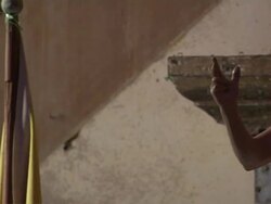 Pan Right Reveal Jesus Church Baclayon Bohol Philippines Stock Footage