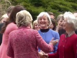 Duchess of Cambridge Visits Winchester Hospice News Clip