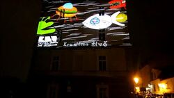 CLEAN : Light festival illuminates Prague's historic buildings News Clip