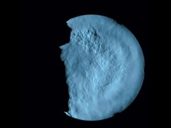 Mans sneeze shot using schlieren video. Stock Footage