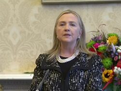 Loyalist Rioting Continues as Hillary Clinton Visits Belfast News Clip
