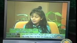 CLEAN: Kadhafi welcomes politicians to desert tent as fighting rages News Clip