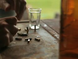 Guns and Alcohol Stock Footage