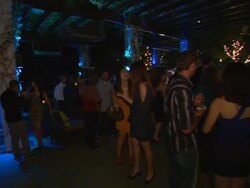 ATMOSPHERE: Starburst Presents Songwriters Music Series To Benefit The VH1 Save The Music Foundation signage  (Footage by WireImage Video/Getty Images Entertainment Video) Stock Footage