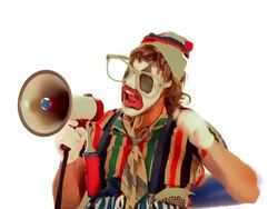 Crazy Clown Stock Footage