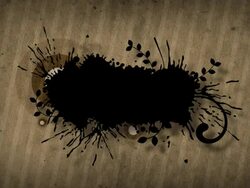 Retro Splash Text Box Stock Footage