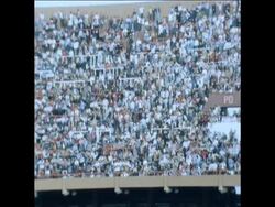 SYND 22 5 79 BOCA JUNIORS VERSUS AC MILAN IN A 1-1 DRAW IN BUENOS AIRES News Clip