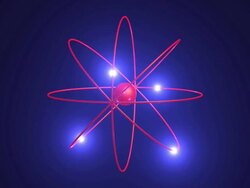 Atom Animation Stock Footage