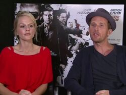 Dead Man Running Interviews Stock Footage