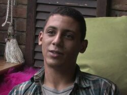 Miles Benjamin Anthony Robinson Interview (clip 1) Stock Footage