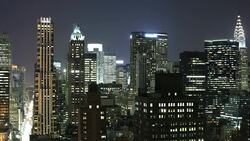 New York City: Looking uptown Stock Footage