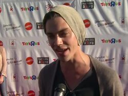 INTERVIEW: Tom Payne on being a part of the event, what inspired his costume, what his plans are for Halloween at the  Stock Footage