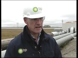 US Transportation Secy checks major BP pipeline which was shut down partially News Clip
