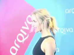 Kate Lawler at Arqiva Commercial Radio Awards Stock Footage