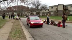 Residents react as grand jury weighs whether to indict police officer in shooting death of Michael Brown News Clip