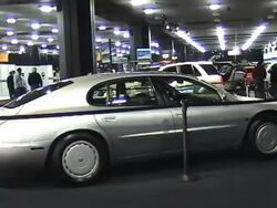 2008 AFS Trinity Power XH-250 concept car montage Stock Footage