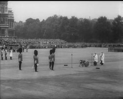 COLDSTREAMERS' NEW COLOURS News Clip