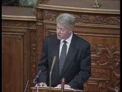 JAPAN: PRESIDENT CLINTON'S VISIT ENDS News Clip