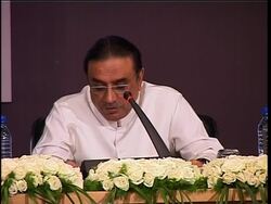 Ahmedinejad, Zardari and Kharzai meet at tri-lateral summit News Clip