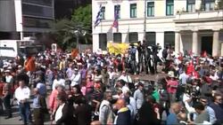 Thousands take to streets in May Day protests focussed on austerity program News Clip