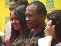 Sugar Ray Leonard at the 'Standing Ovation' Premiere at Universal City CA. (Footage by WireImage Video/GettyImages) Stock Footage