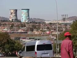 Concern For Nelson Mandela Continues As He Battles A Lung Infection Stock Footage