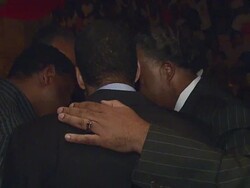 Reverend Al Sharpton's 52nd Birthday Stock Footage