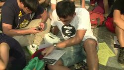 CLEAN : Thousands of Hong Kong students on strike for democracy News Clip