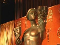 2005 Screen Actors Guild SAG Awards Nominations Announcements Stock Footage