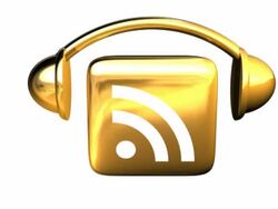 Jigging Gold Podcast Icon, Face On - PAL Stock Footage