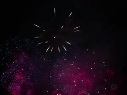 Fourth of July - Fireworks Celebration Stock Footage