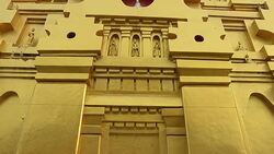 panning : Phuthakaya Pagoda from down to top view Stock Footage