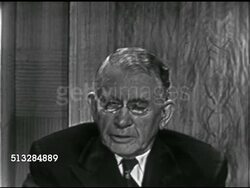 1952: THE CANDIDATES: MS W. Averell Harriman (1891-1986) SOT saying he would, MS Vice President Albin Barkley saying has always supported Civil Rights, whatever committee sets. Senator Estes Kefauver agrees, elimination of pole tax, discrimination. Instructional Video