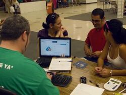 Florida Company Works To Enroll People In Affordable Health Care Act Plans As Deadline Looms Stock Footage